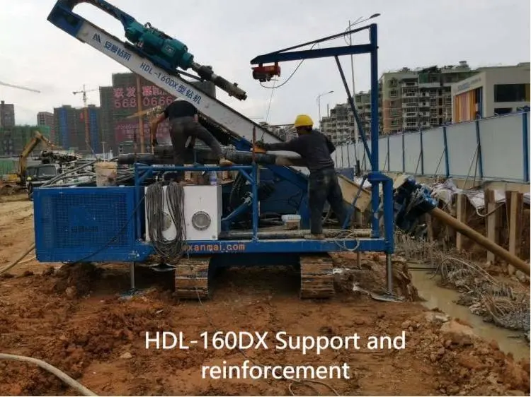 HDL-160DX Hydraulic Crawler Photovoltaic Drill rig