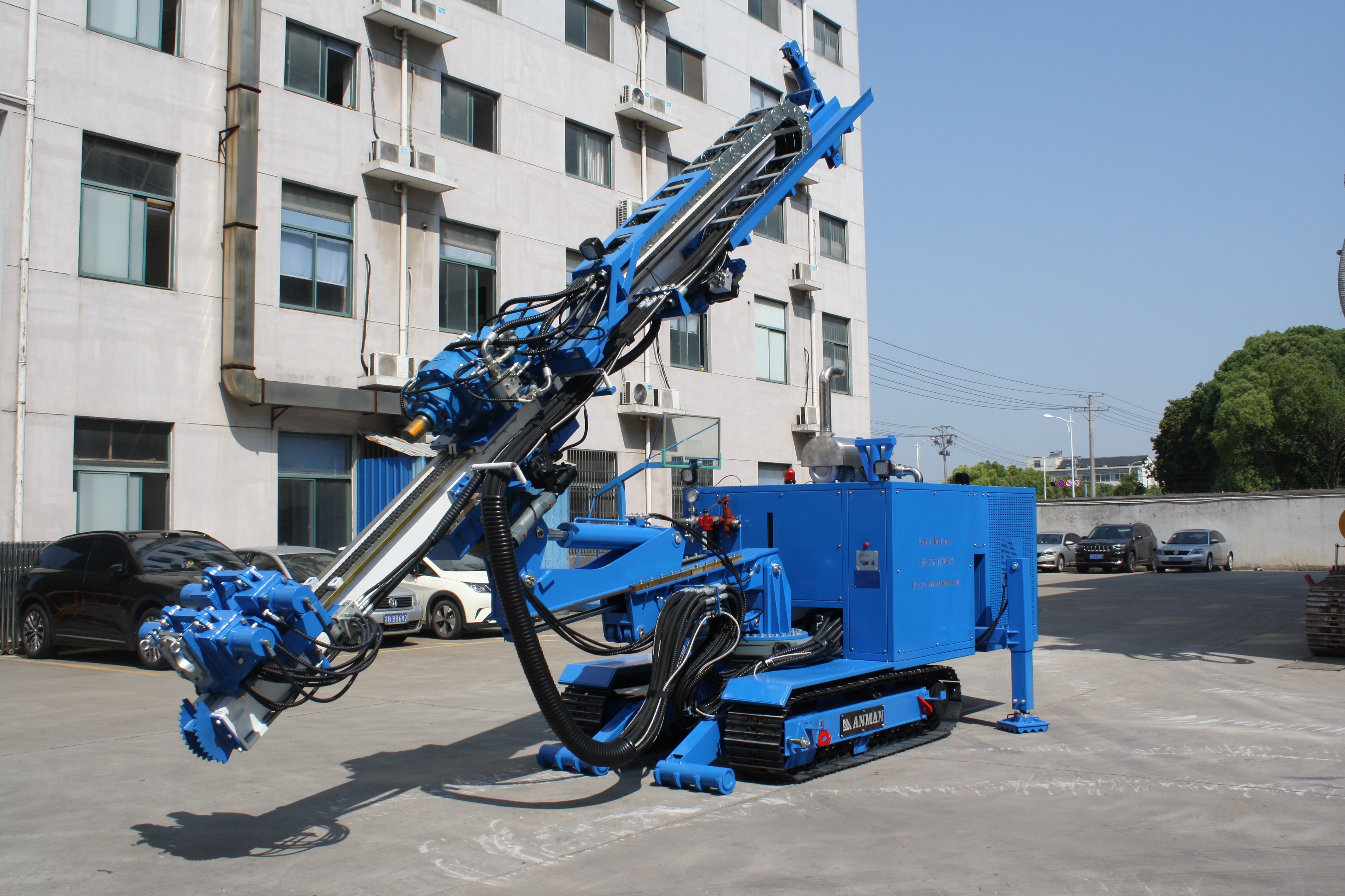 HDL-100C top drive type multifunctional drilling rig